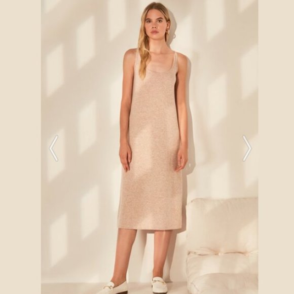 Comfort Beige Soft Knitted 2-Piece Set - Picture 2 of 12